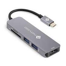 NOVOO adattatore multiplo USB-C