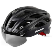 Shinmax casco da bicicletta uomo