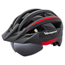 Victgoal casco da bicicletta uomo