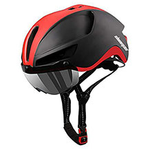 Shinmax casco da bicicletta con visiera