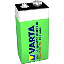 batteria 9V ricaricabile