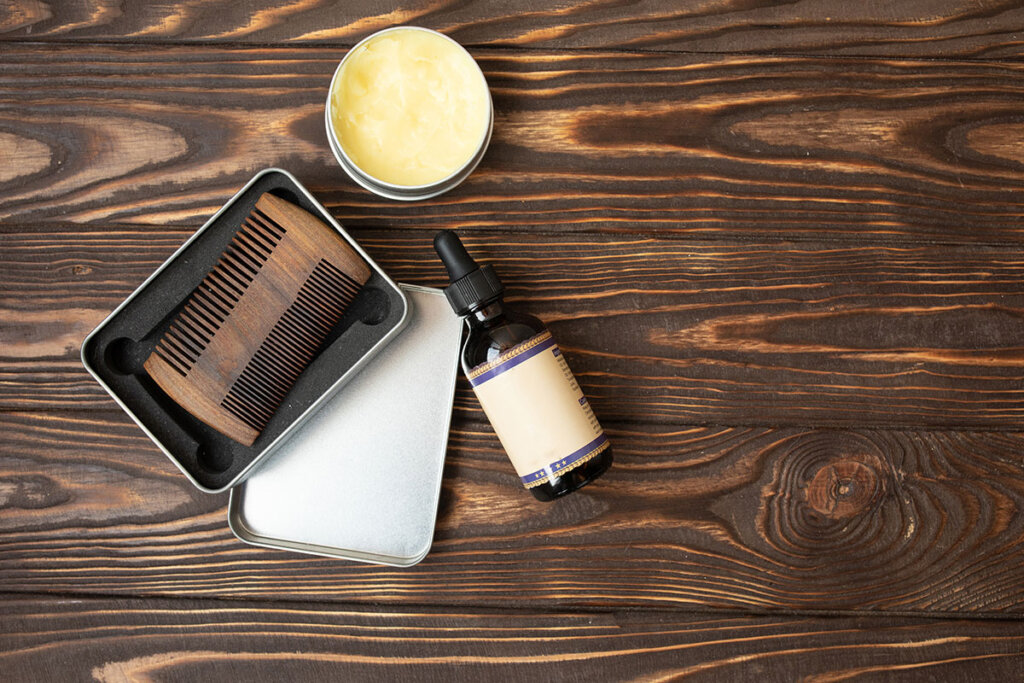 beard_care_products_on_a_wooden_table